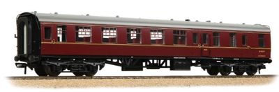 Bachmann Branchline BR Mk1 BSO Brake Second Open BR Maroon [39-801A]
