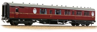 Bachmann Branchline LNER Thompson Brake Composite Corridor BR Maroon [34-437]
