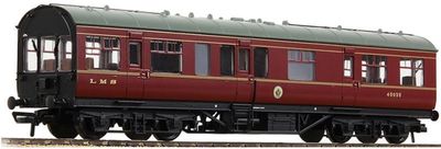 Bachmann Branchline LMS 50ft Inspection Saloon LMS Crimson Lake [39-780]