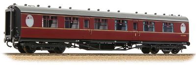 Bachmann Branchline LNER Thompson Composite Corridor BR Maroon [34-412A]