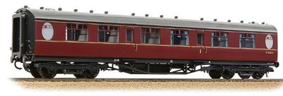 Bachmann Branchline LNER Thompson Composite Corridor BR Maroon [34-412]