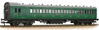 Bachmann Branchline SE&amp;CR 60ft Birdcage Brake 3rd Southern Railway Malachite Green [39-623] [*Summer Sale - SAVE £18.66!]