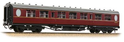 Bachmann Branchline LNER Thompson Second Corridor BR Maroon [34-387] [*Summer Sale - SAVE £10.46!]