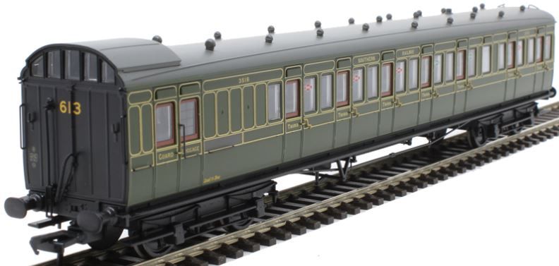 Bachmann Branchline SE&amp;CR 60ft Birdcage Brake Third lavatory, SR Olive Green [39-601]
