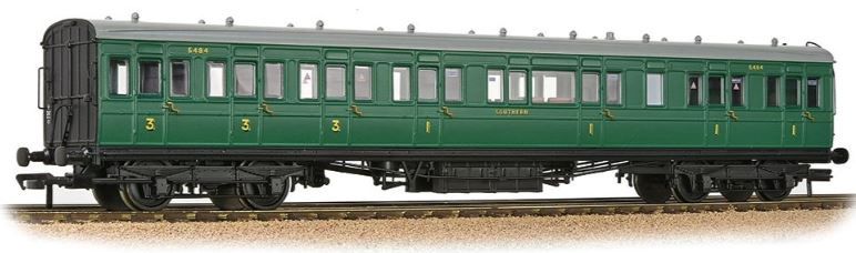 Bachmann Branchline SE&amp;CR 60ft Birdcage Composite Southern Railway Malachite Green [39-613]