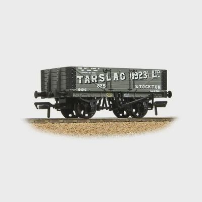 Bachmann Branchline 5-Plank Wagon Steel Floor &#39;Tarslag (1923) Ltd.&#39; Grey [37-026C]