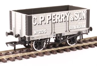 Bachmann Branchline 7-Plank Fixed End Wagon C. P. Perry [37-117]