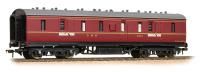 Bachmann Branchline 50ft Parcels Van LMS Crimson [34-327E]
