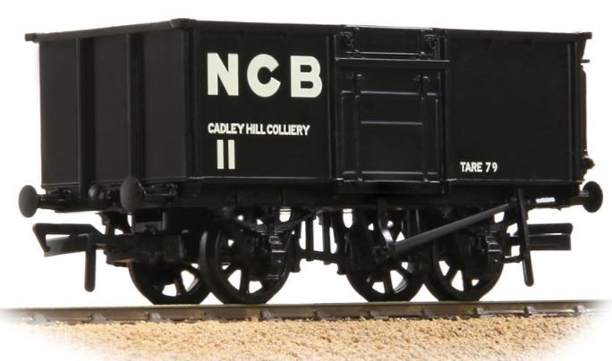 Bachmann Branchline BR 16T Steel Mineral Wagon Top Flap Doors NCB Black [37-229]