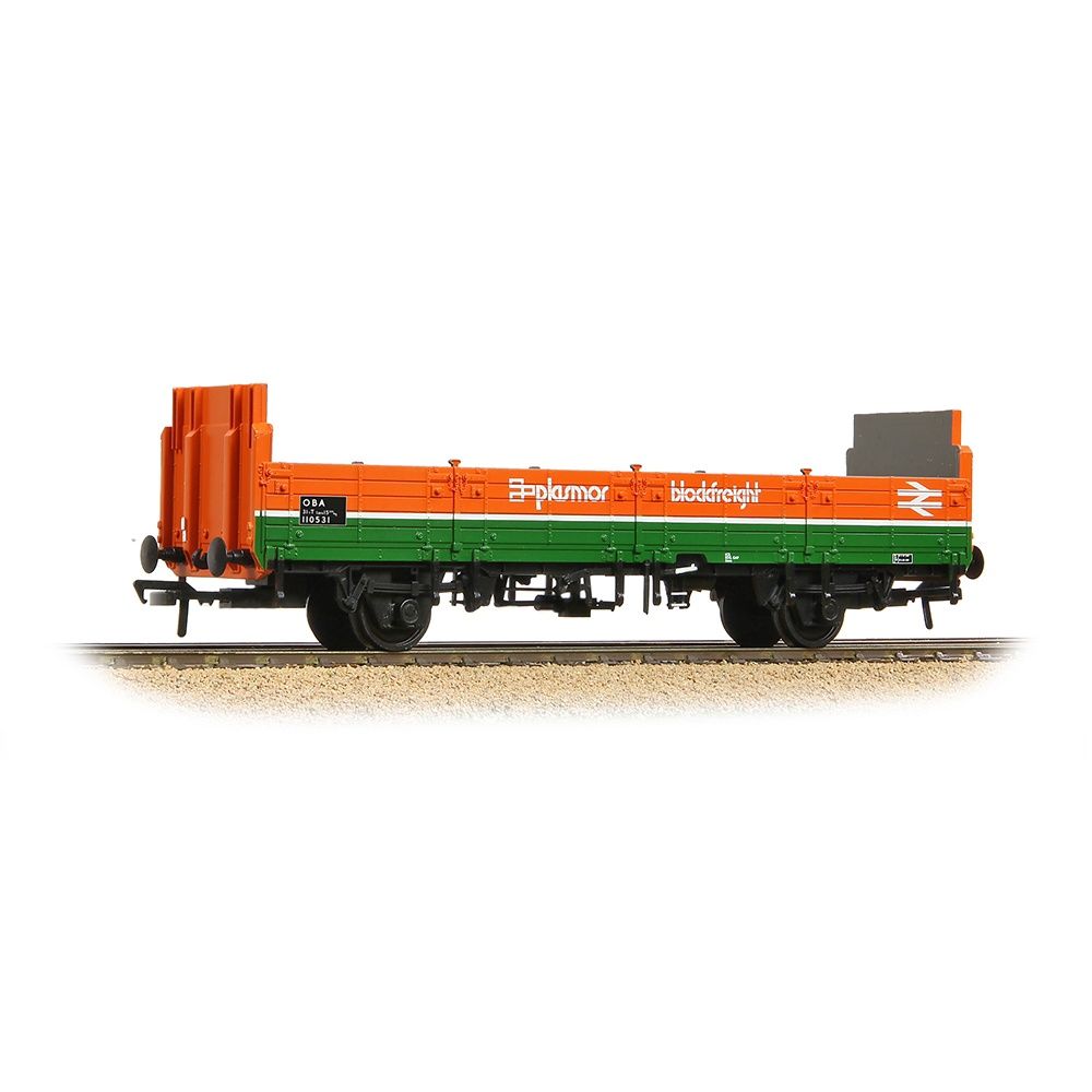 Bachmann Branchline BR OBA Open Wagon High Ends BR Plasmor Blockfreight [38-042B]