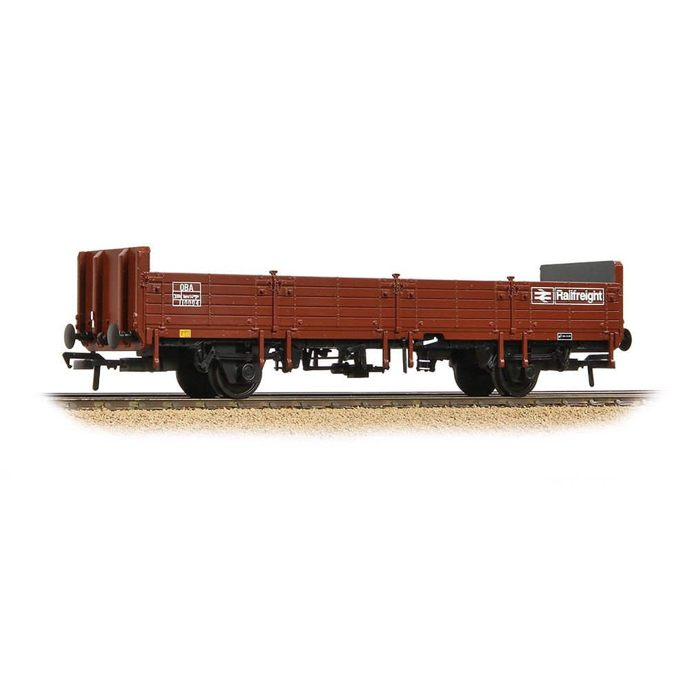 Bachmann Branchline BR OBA Open Wagon Low Ends BR Freight Brown (Railfreight) [38-044A]