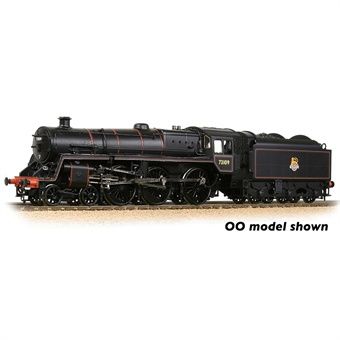 Graham Farish BR Standard 5MT with BR1B Tender 73109 BR Lined Black (Early Emblem) [372-727A]