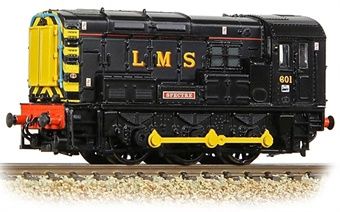 Graham Farish Class 08 08601 &#39;Spectre&#39; LMS Black [371-020DB]