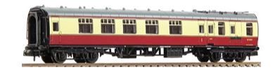Graham Farish BR Mk1 BCK Brake Composite Corridor BR Crimson &amp; Cream [374-081B]