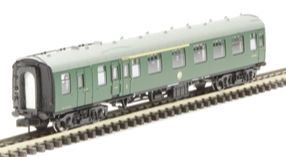 Graham Farish BR Mk1 BCK Brake Corridor Composite (SR) Green [374-083A]