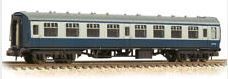 Graham Farish BR Mk1 SK Second Corridor BR Blue &amp; Grey [weathered] [374-062D]