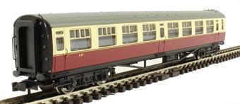 Graham Farish Bulleid 3rd Corridor Coach BR Crimson &amp; Cream [374-441]