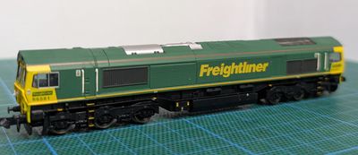 PRE-OWNED Dapol Class 66, Freightliner livery, 66581 [ND-054] [C1]