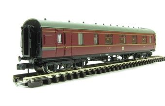 Graham Farish LMS Stanier Brake 1st Coach LMS Crimson Lake [374-830B]