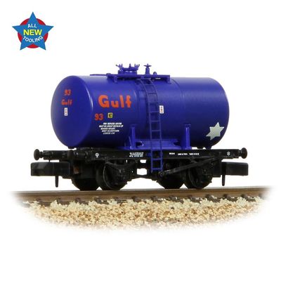 Graham Farish 14T Anchor-Mounted Tank Wagon &#39;Gulf&#39; Blue [378-001A]