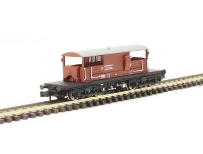 Graham Farish 25T Queen Mary Brake Van BR Bauxite [377-876]