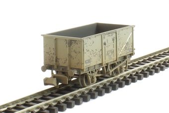 Graham Farish 16T Steel Mineral Wagon BR Grey (weathered) [377-254A]