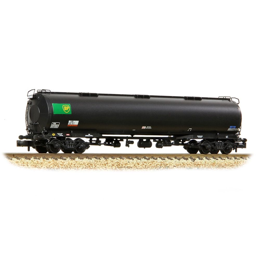 Graham Farish BR 102T TEA Bogie Tank Wagon &#39;BP&#39; Black [373-566]