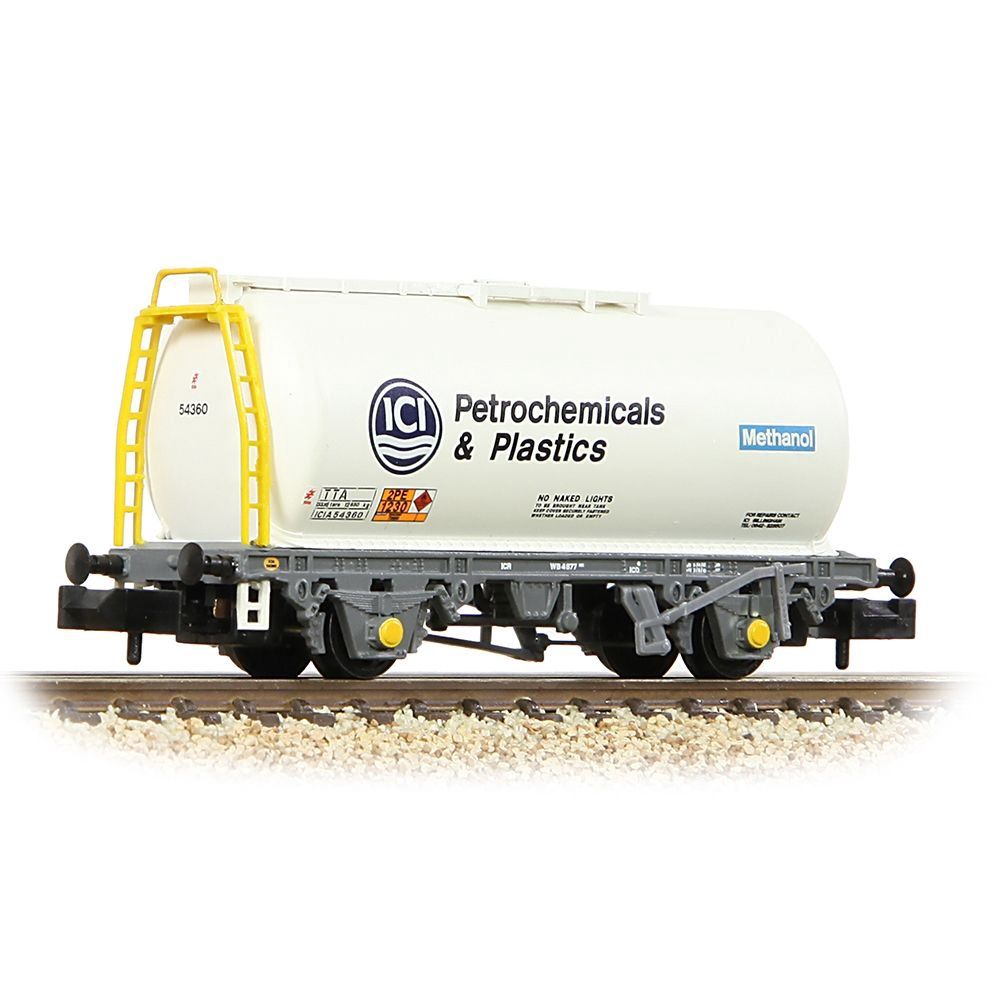 Graham Farish BR 45T TTA Tank Wagon &#39;ICI Petrochemicals&#39; White [373-789]