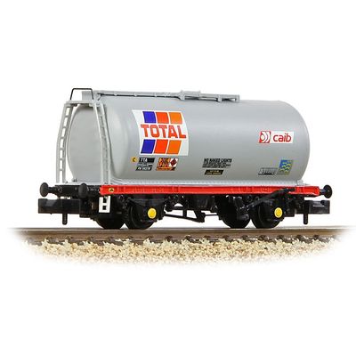 Graham Farish BR 45T TTA Tank Wagon &#39;Total&#39; Grey [373-788]