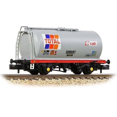 Graham Farish BR 45T TTA Tank Wagon &#39;Total&#39; Grey [373-788A]