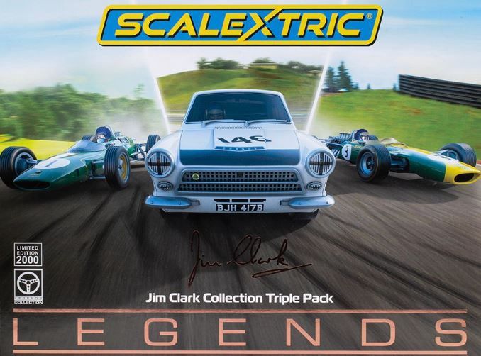 Scalextric C4395A The Legend of Jim Clark Triple Pack