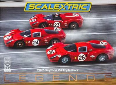Scalextric C4391A 1967 Daytona 24 Triple Pack