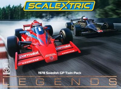 Scalextric C4392A 1978 Swedish Grand Prix Twin Pack