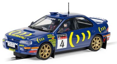 Scalextric C4428 Subaru Impreza WRX - Colin McRae 1995 World Champion Edition
