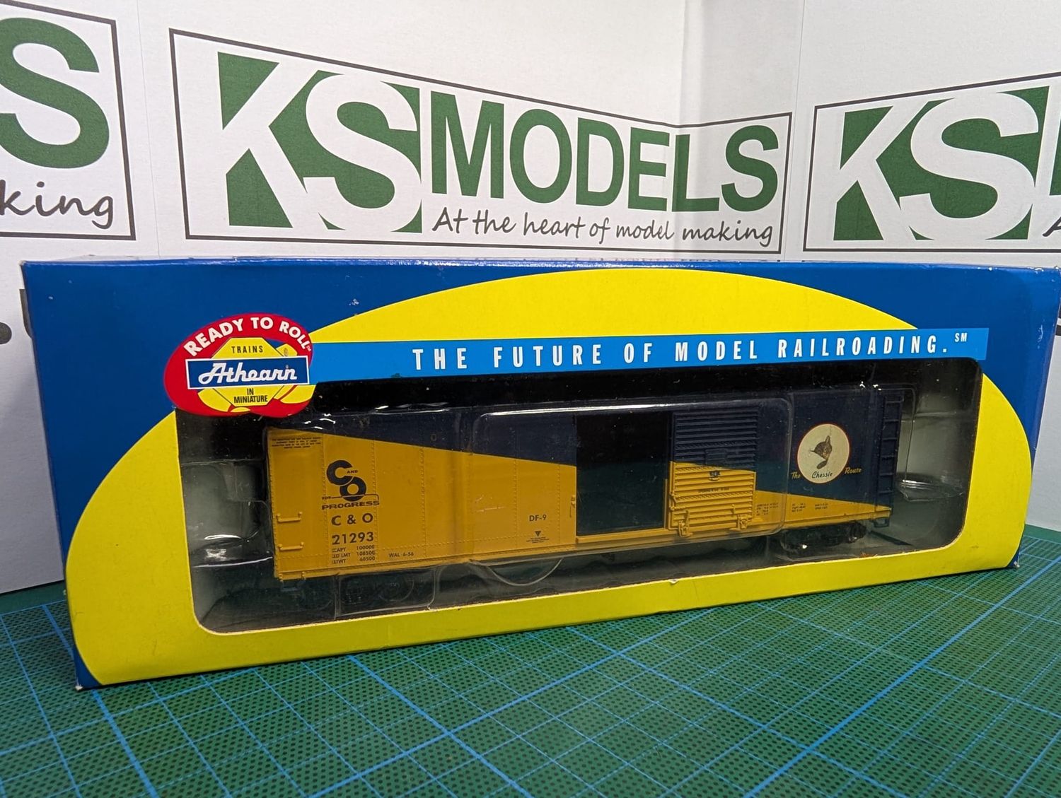 PRE-OWNED Athearn HO Gauge  C&amp;O 50&#39; Single Door Box Car #21293 [70779]