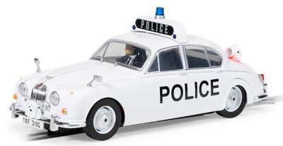 Scalextric C4420 Jaguar MK2 - Police Edition