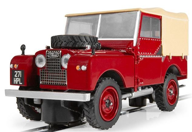 Scalextric C4493 Land Rover Series 1 - Poppy Red
