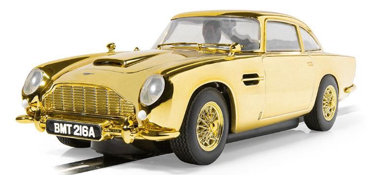 Scalextric C4550A James Bond Aston Martin DB5 - Goldfinger - 60th Anniversary Gold Edition