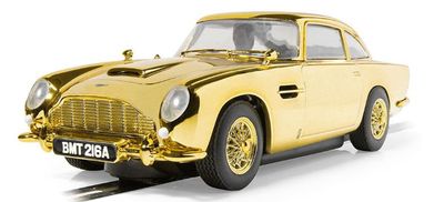 Scalextric C4550A James Bond Aston Martin DB5 - Goldfinger - 60th Anniversary Gold Edition