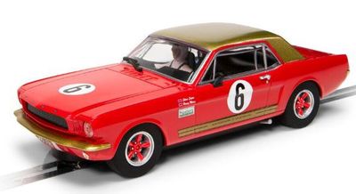 Scalextric C4339 Ford Mustang - Alan Mann Racing - Henry Mann &amp; Steve Soper
