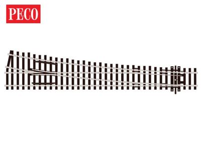 Peco SLE88 OO/HO Gauge Streamline Code 100 Large Radius R/H Electrofrog Turnout