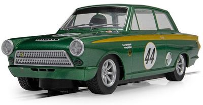 Scalextric C4540 Ford Lotus Cortina - Goodwood 2023 - Andrew Jordan + David Dickenson
