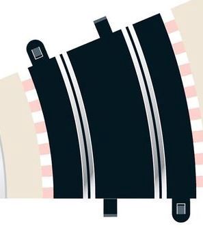Scalextric C8204 Radius 3 Curve 22.5° x 2