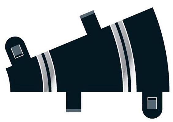 Scalextric C8278 Radius 1 Curve 22.5° x 2