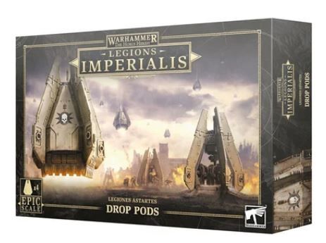 The Horus Heresy: Legiones Imperialis, Legiones Astartes, Drop pods