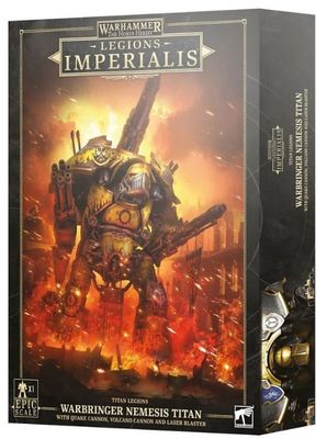 The Horus Heresy: Legions Imperialis, Titan Legions, Warbringer Nemesis Titan with Quake Cannon