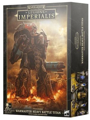 The Horus Heresy: Legions Imperialis, Titan Legions, Warmaster Heavy Battle Titan with Plasma Destructors