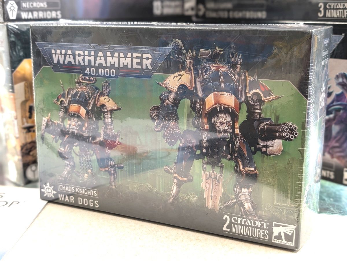 40,000: Chaos Knights, War Dogs