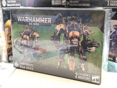 40,000: Chaos Knights, War Dogs