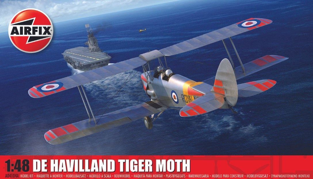 Airfix de Havilland Tiger Moth (1:48) [A04104A]